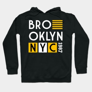 brooklyn nyc 1987 Hoodie